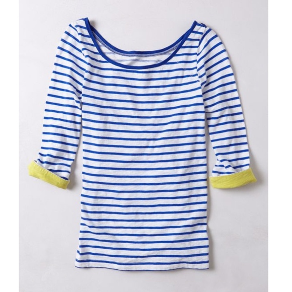 Anthropologie Tops - Saturday Sunday Anthropologie Striped Tee